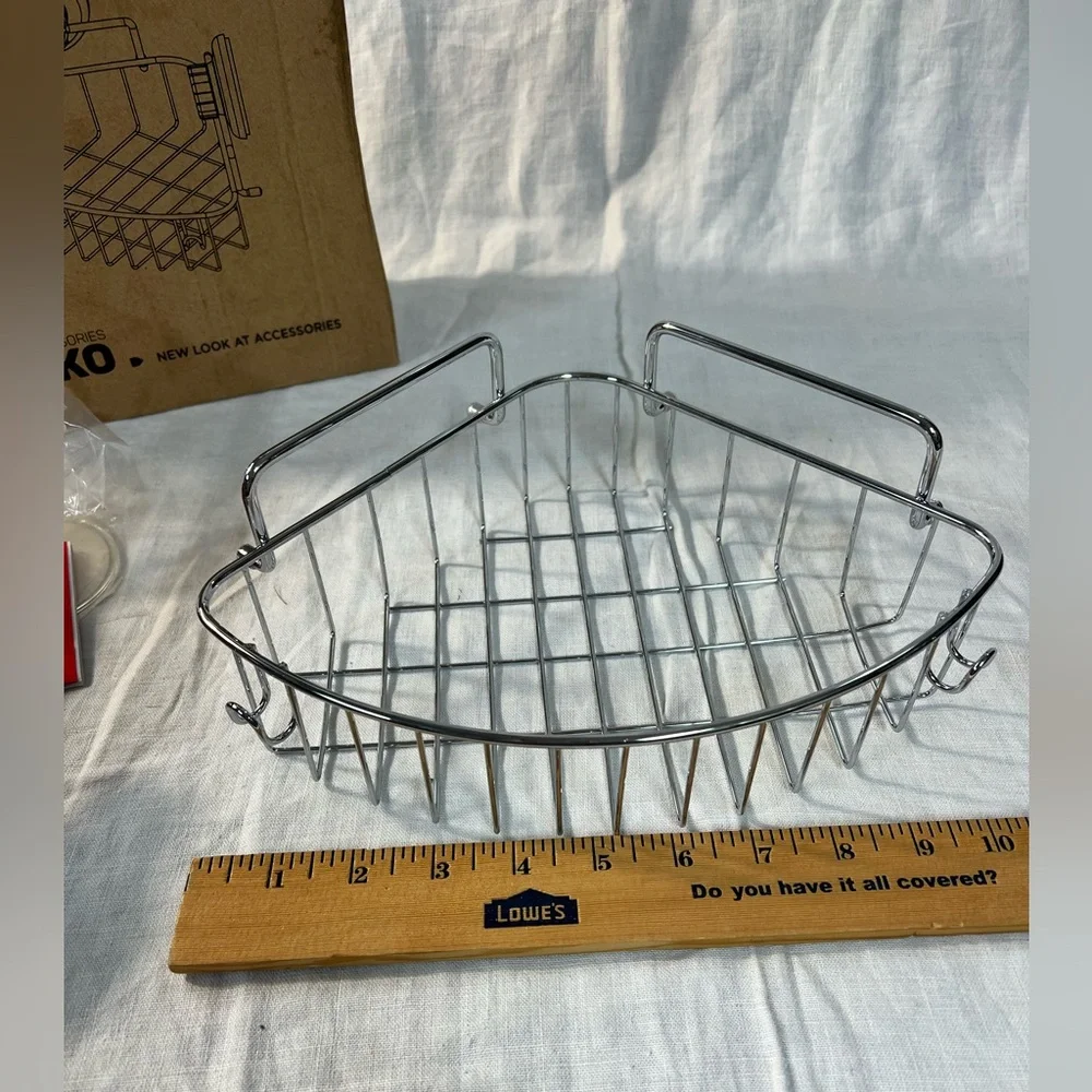 HASKO Chrome Shower Caddy